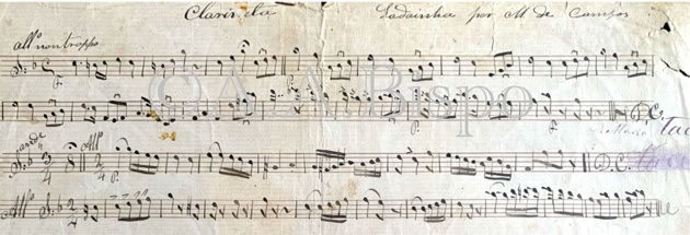 Ladainha da Piedade de Mamede de Campos. Acervo A.A.Bispo. Copyright